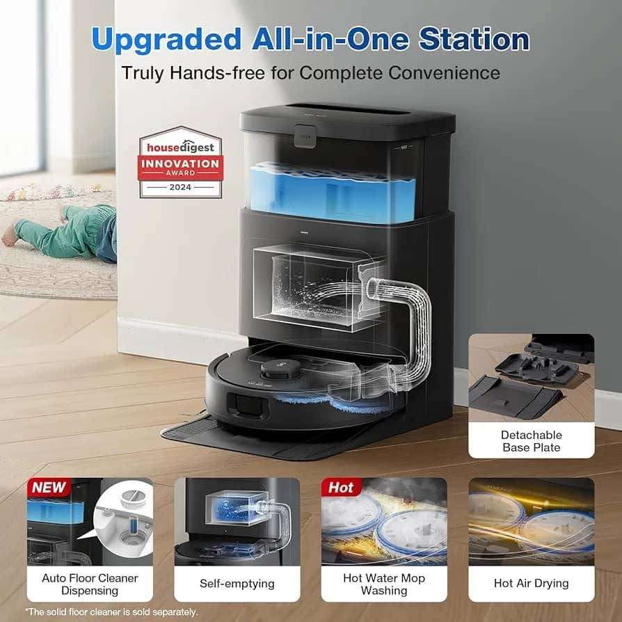 Ecovacs Deebot N30 Pro Omni - دمشق - صورة 3