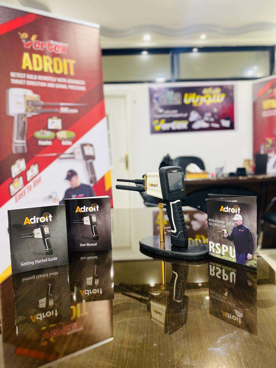 جهاز Adroit الألماني لكشف الذهب والمعادن والأحجار الكريمة من شركة Virtex الألمانية - اللاذقية - صورة 6