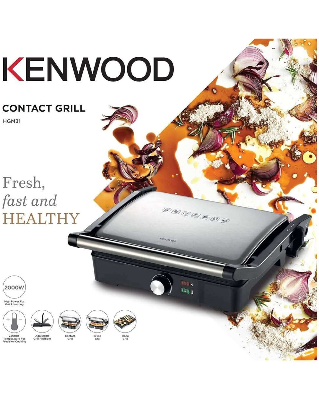سخانة سندويش من Kenwood - اللاذقية