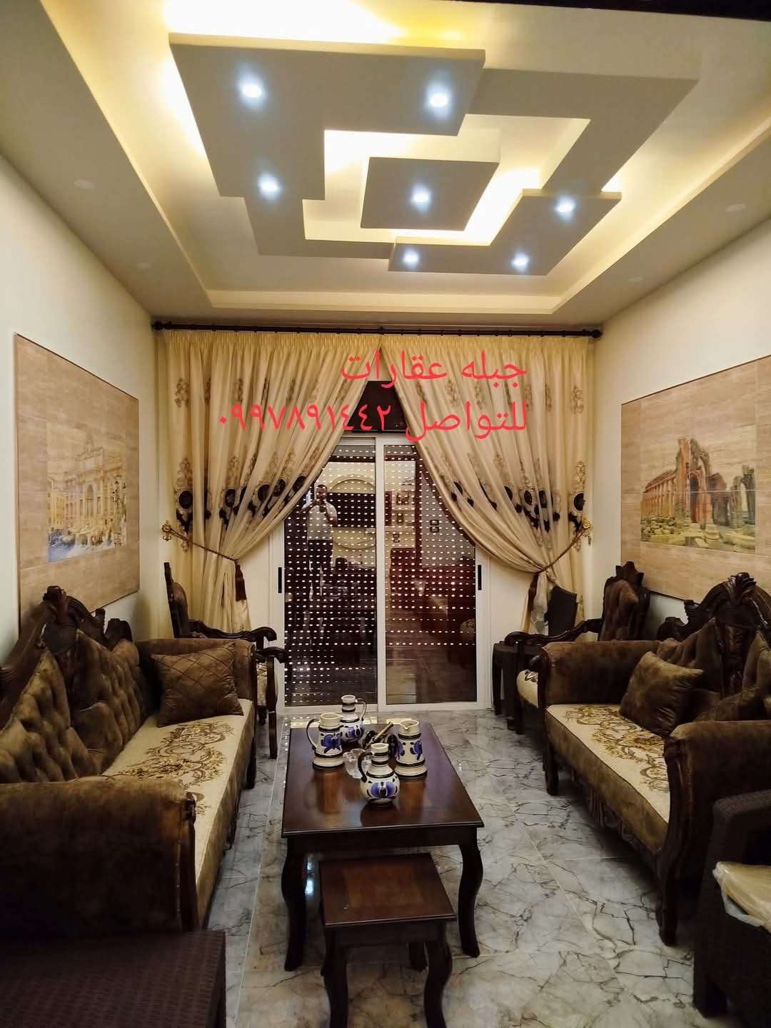 شقة سكنية كبيرة بالنقعة - جبلة