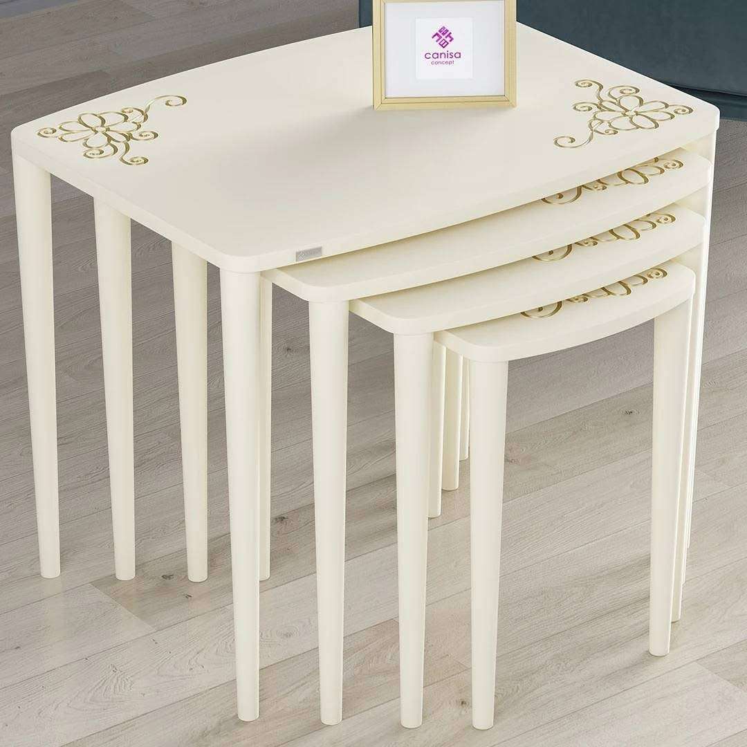 طاولات خشبيه بتصميم انيق - دمشق
