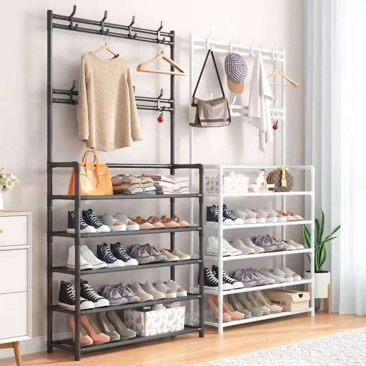 ستاند احذيه مع علاقه ملابس - دمشق - صورة 2