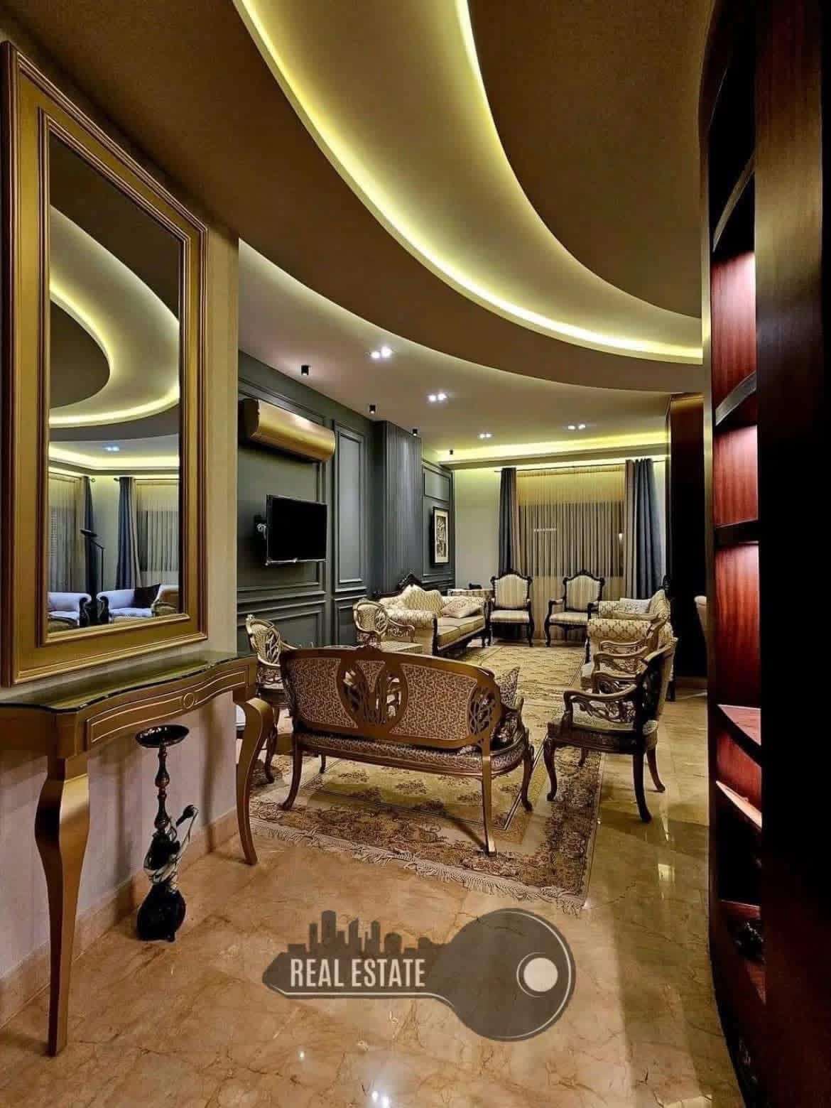 شقه بمساحة 235 م مع حديقه وتراس - دمشق - صورة 2