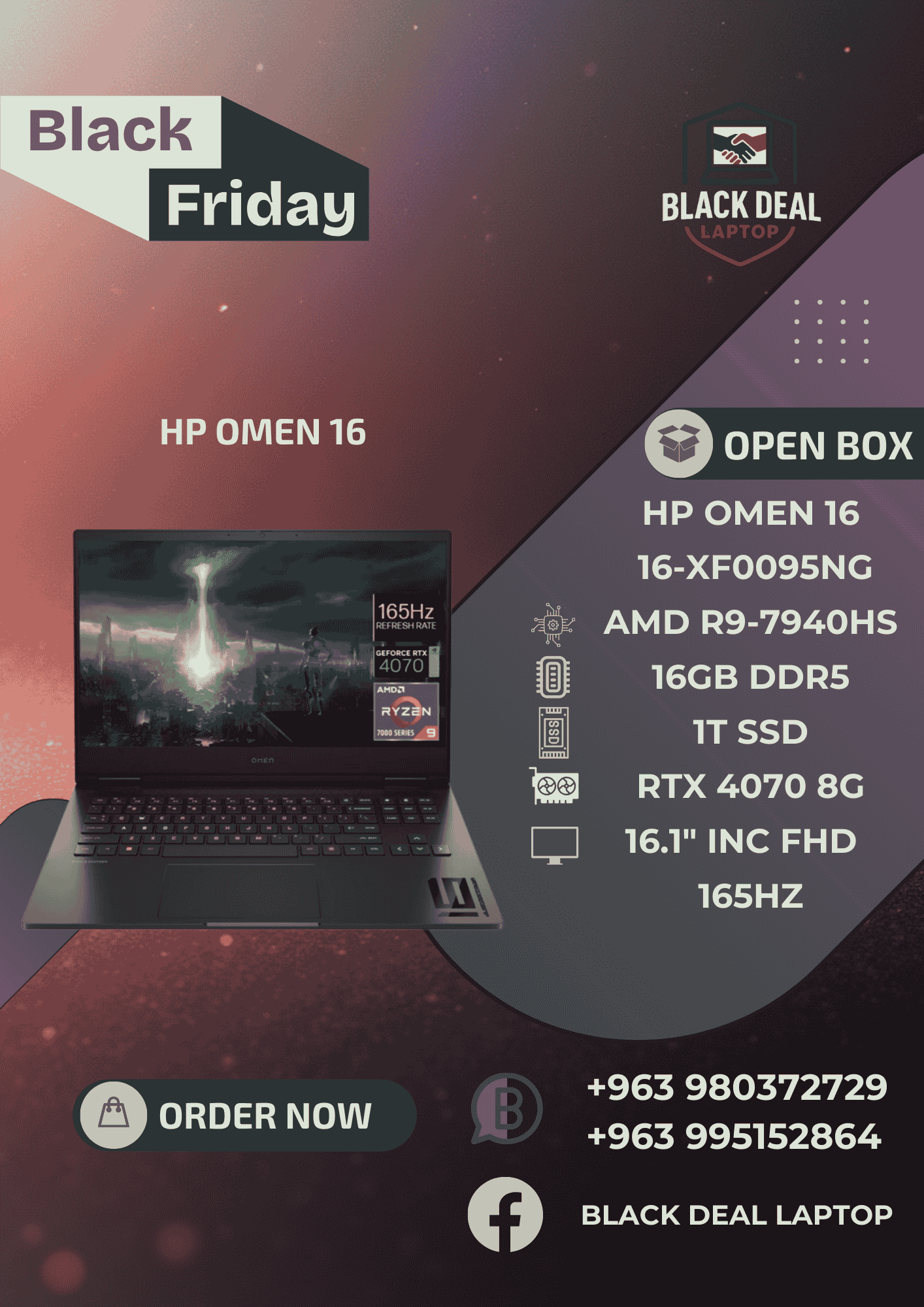 HP Omen 16 لابتوب - دمشق