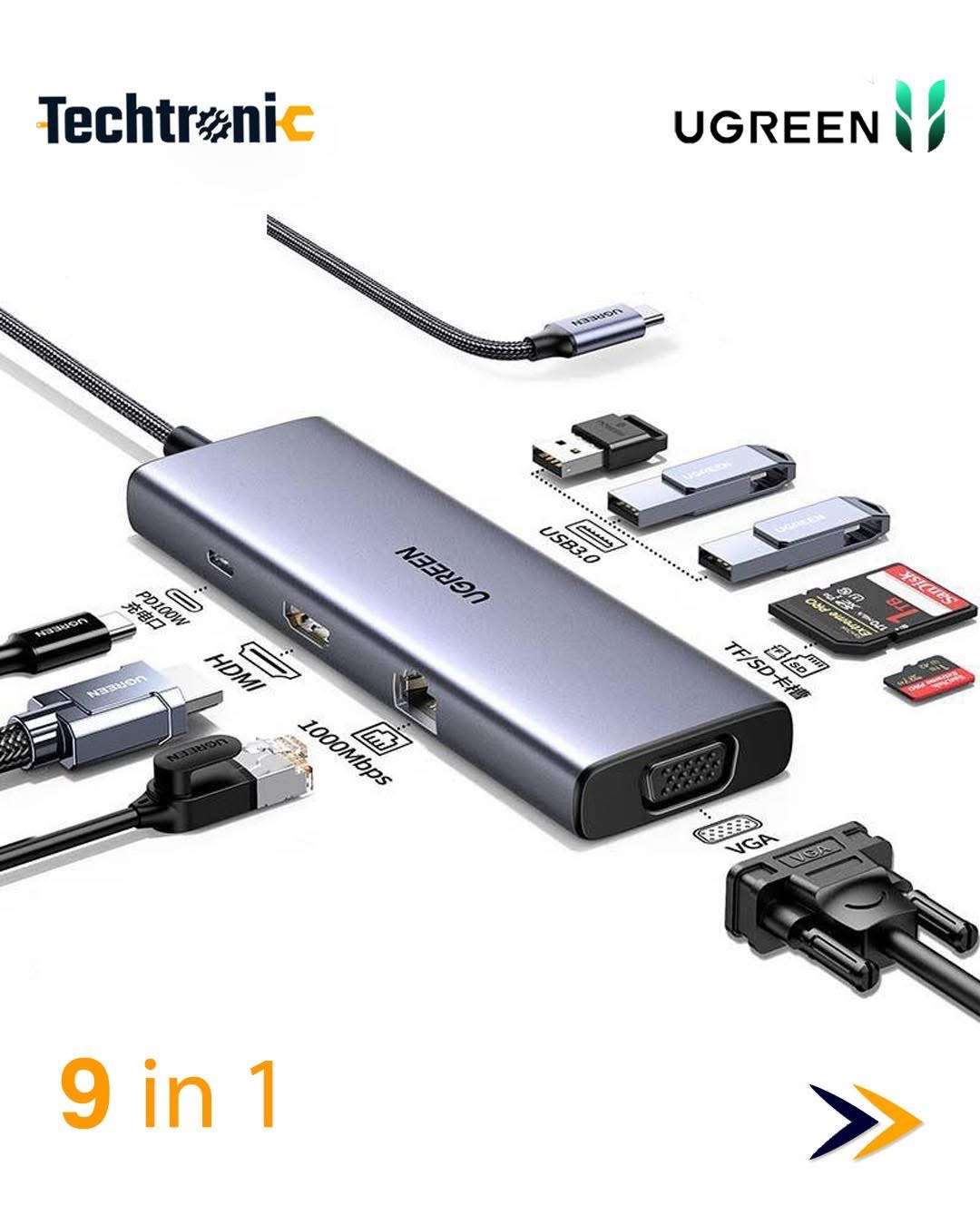 Hub 9in1 - دمشق