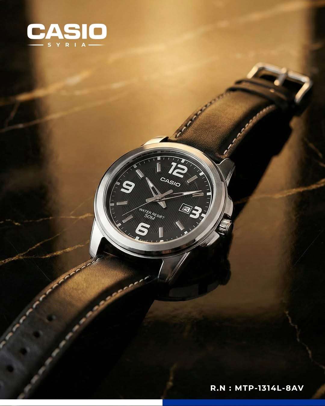 ساعة رجالية من Casio - دمشق - صورة 2