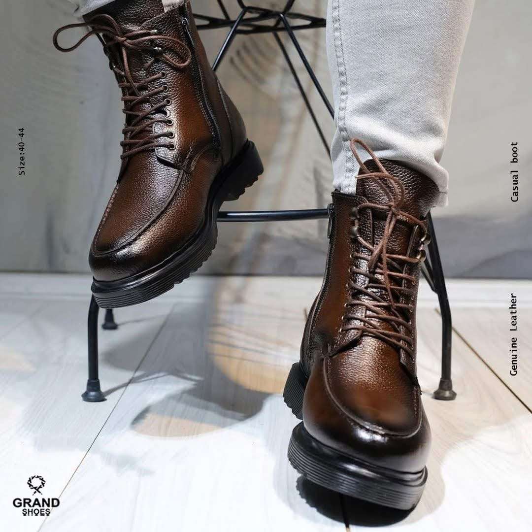 بوط رجالي جاد خامة تركية - دمشق - صورة 2