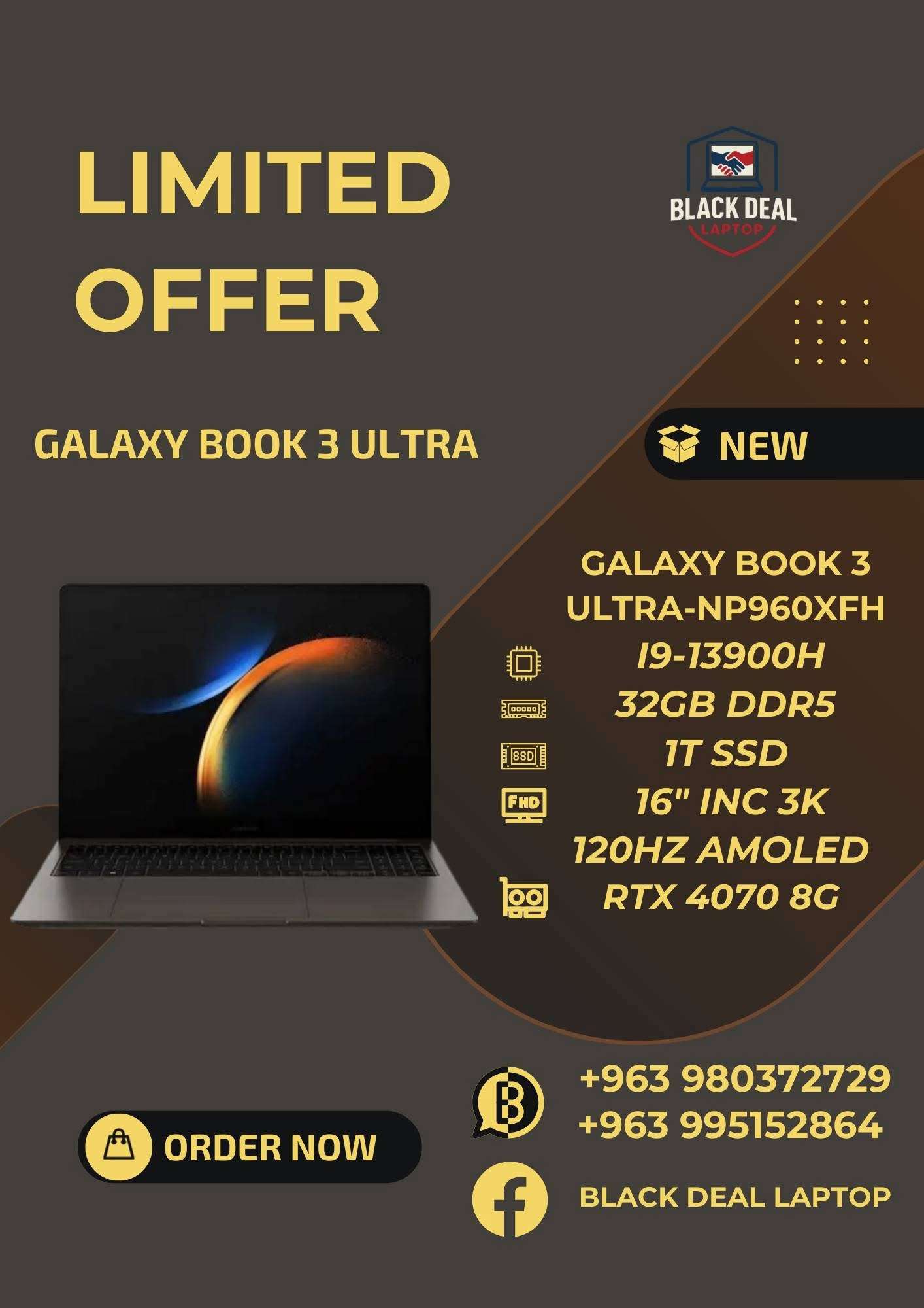 Samsung Galaxy Book 3 Ultra - دمشق