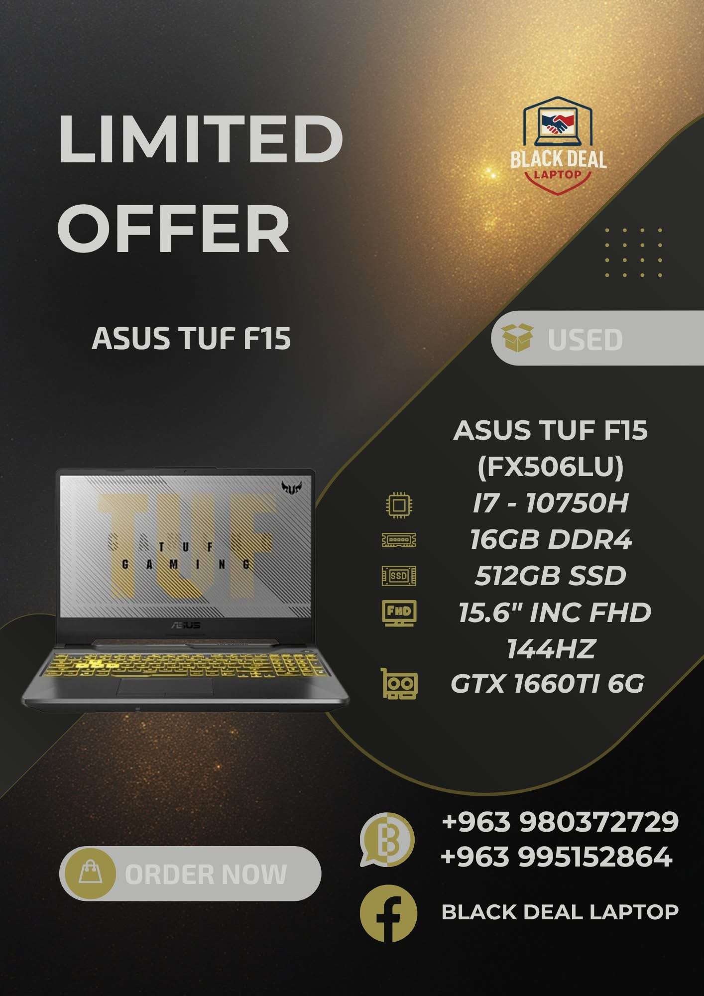 ASUS Tuf F15 - دمشق