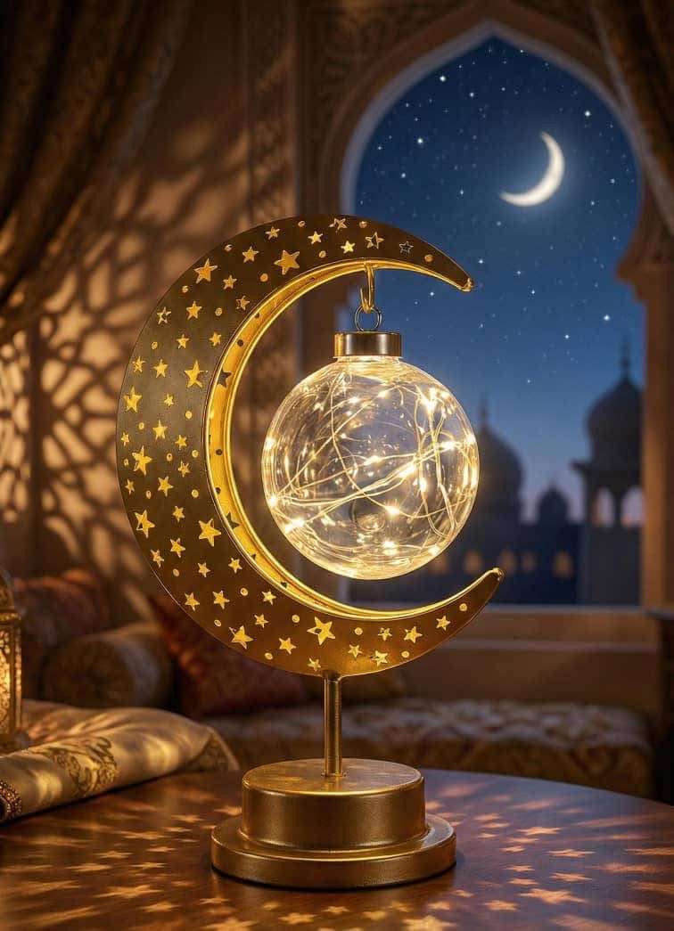 هلال رمضان مضيئ - دمشق - صورة 2