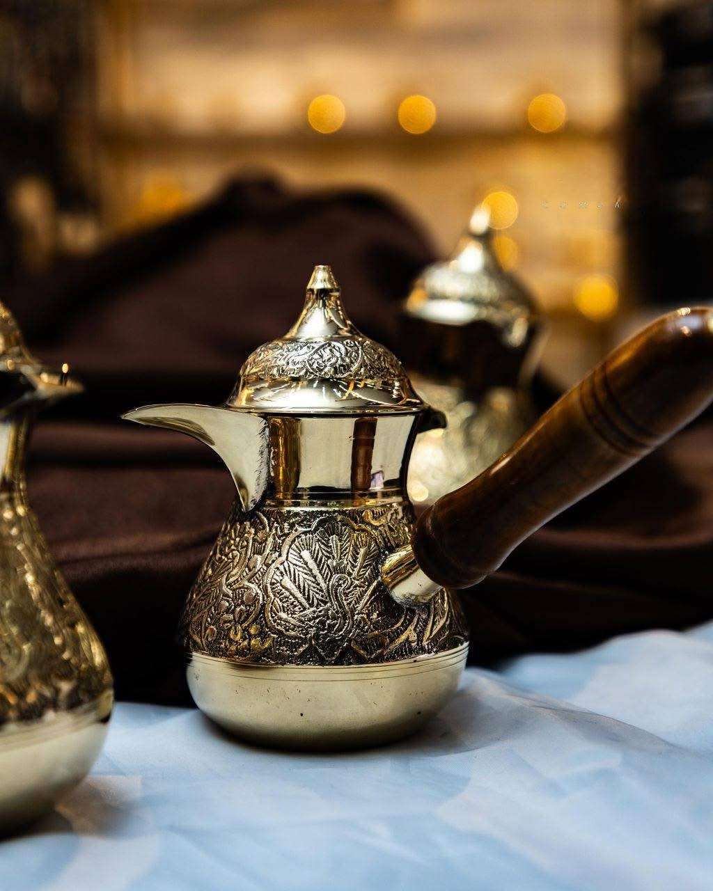 طقم ركاوي نحاس - دمشق