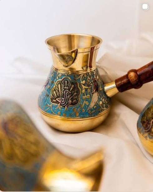طقم ركاوي نحاس - دمشق