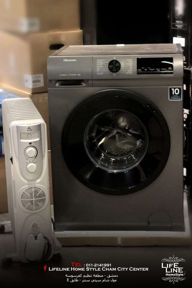 غسالة Hisense 9 kg - دمشق - صورة 2