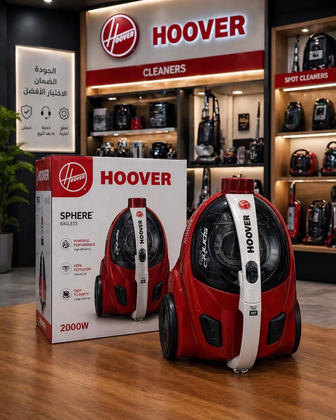مكنسة كهربائية من Hoover - دمشق