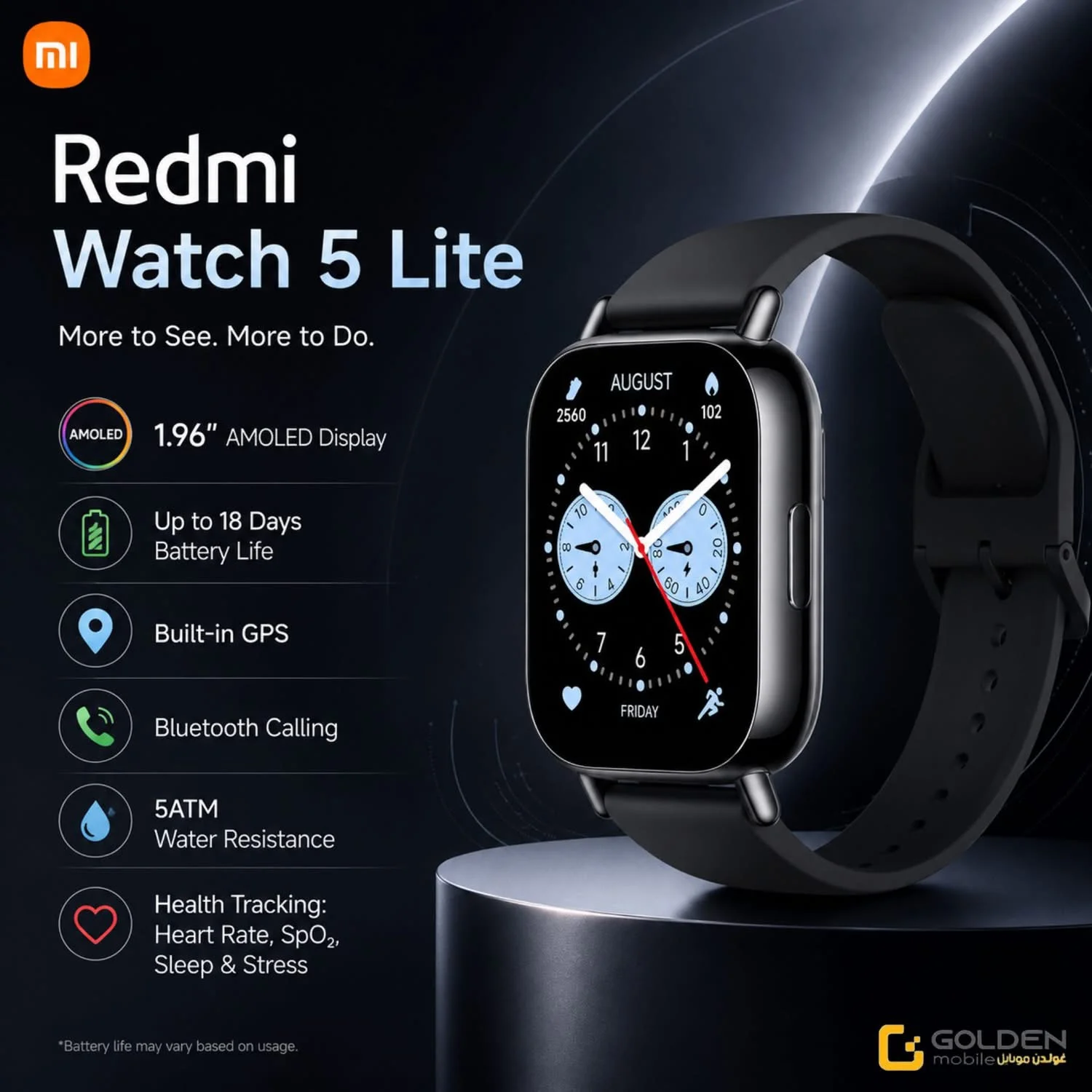 Redmi Watch 5 - طرطوس