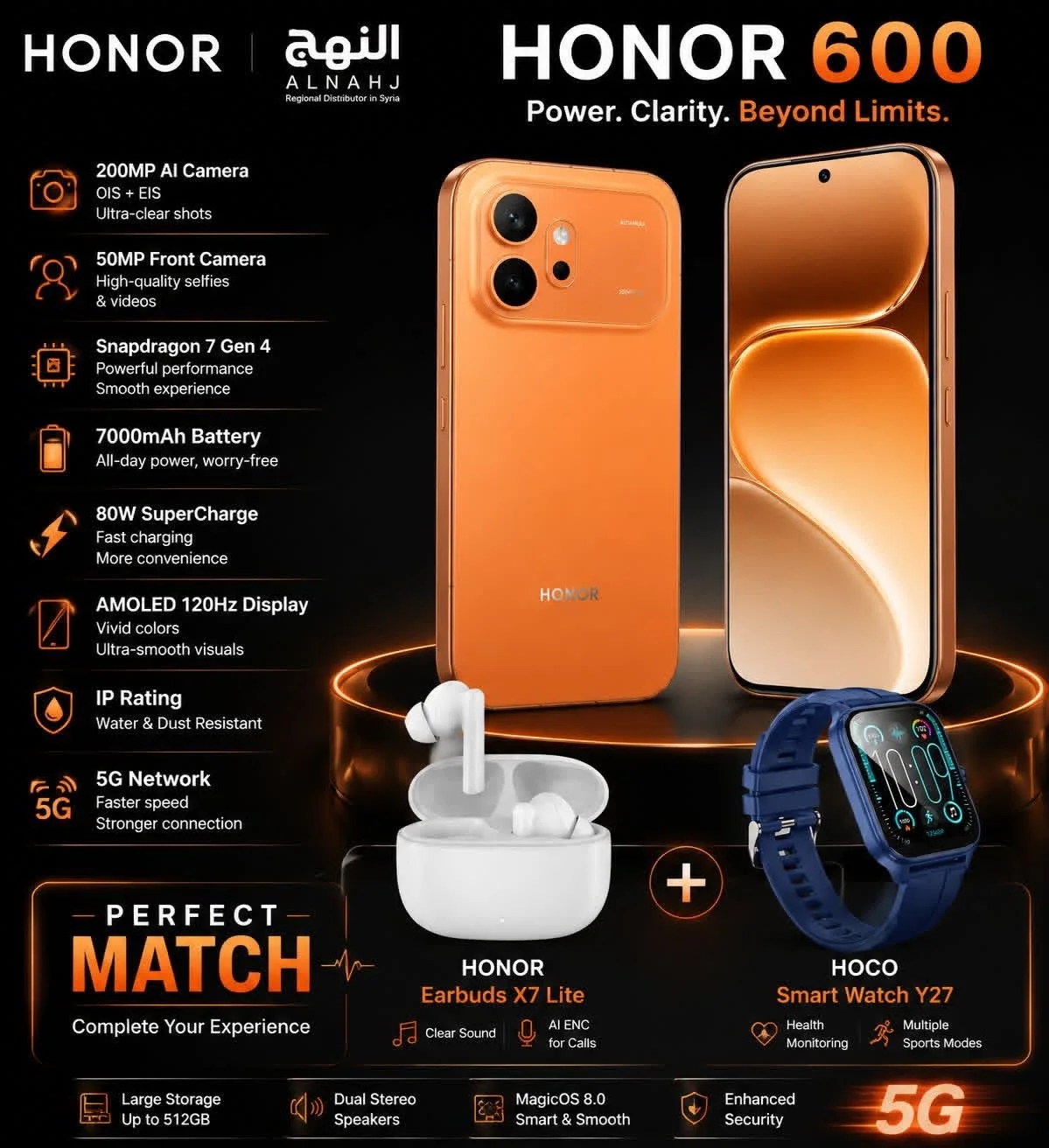 Honor 600 - طرطوس