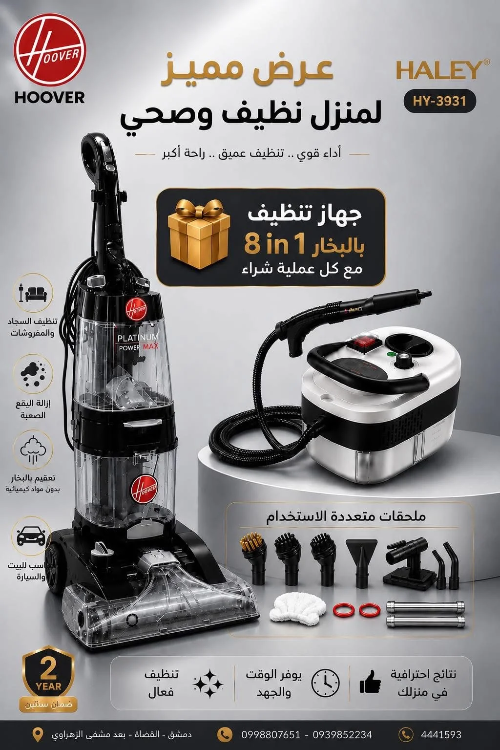 Hoover Platinum Power Max - دمشق
