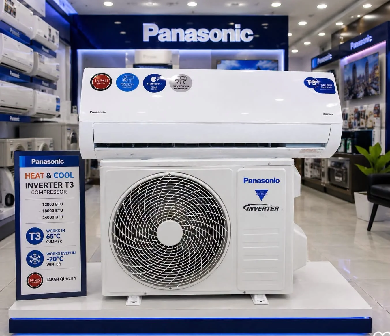 Panasonic InverterT3 - دمشق