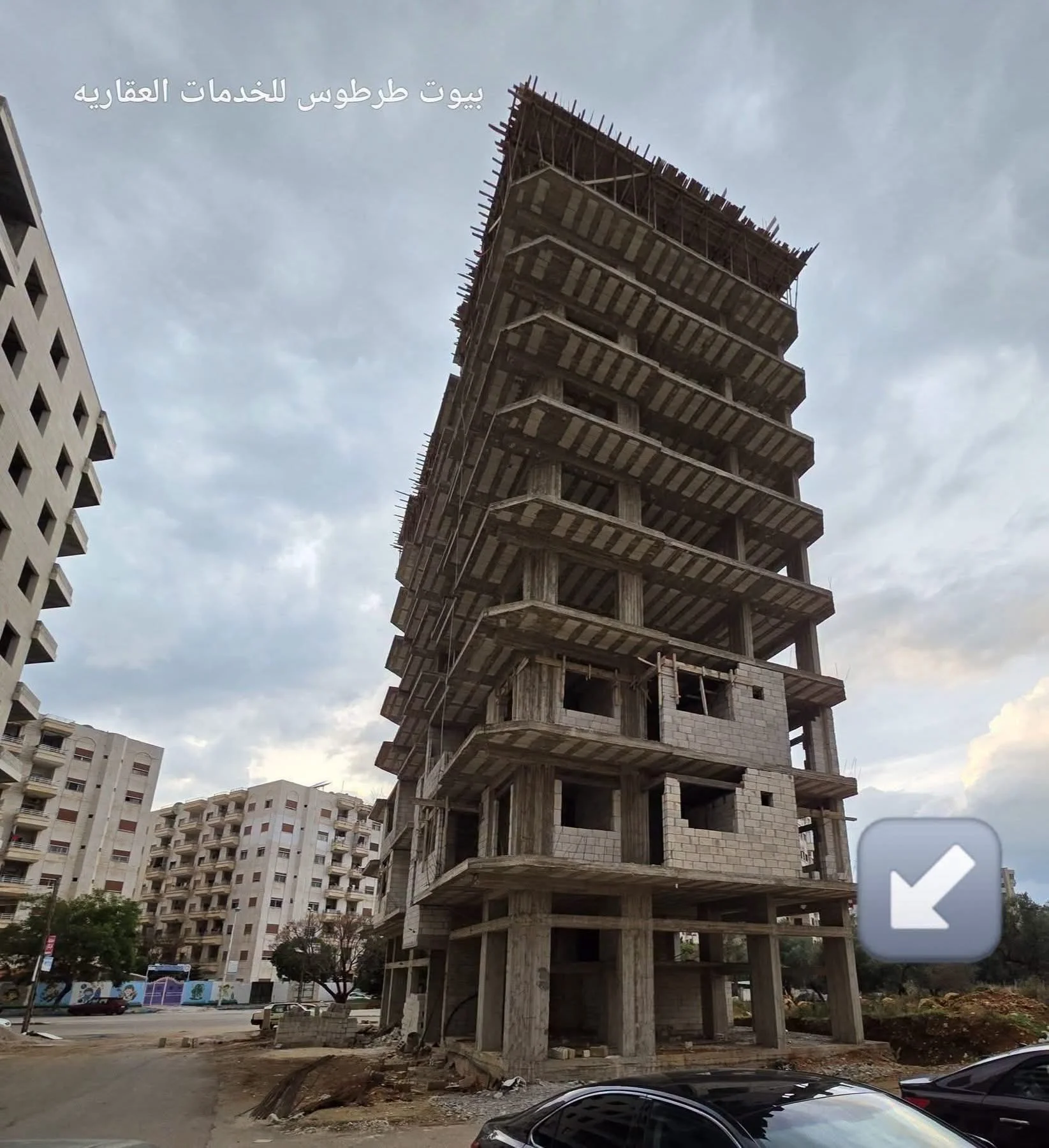 محل تجاري على الهيكل - طرطوس