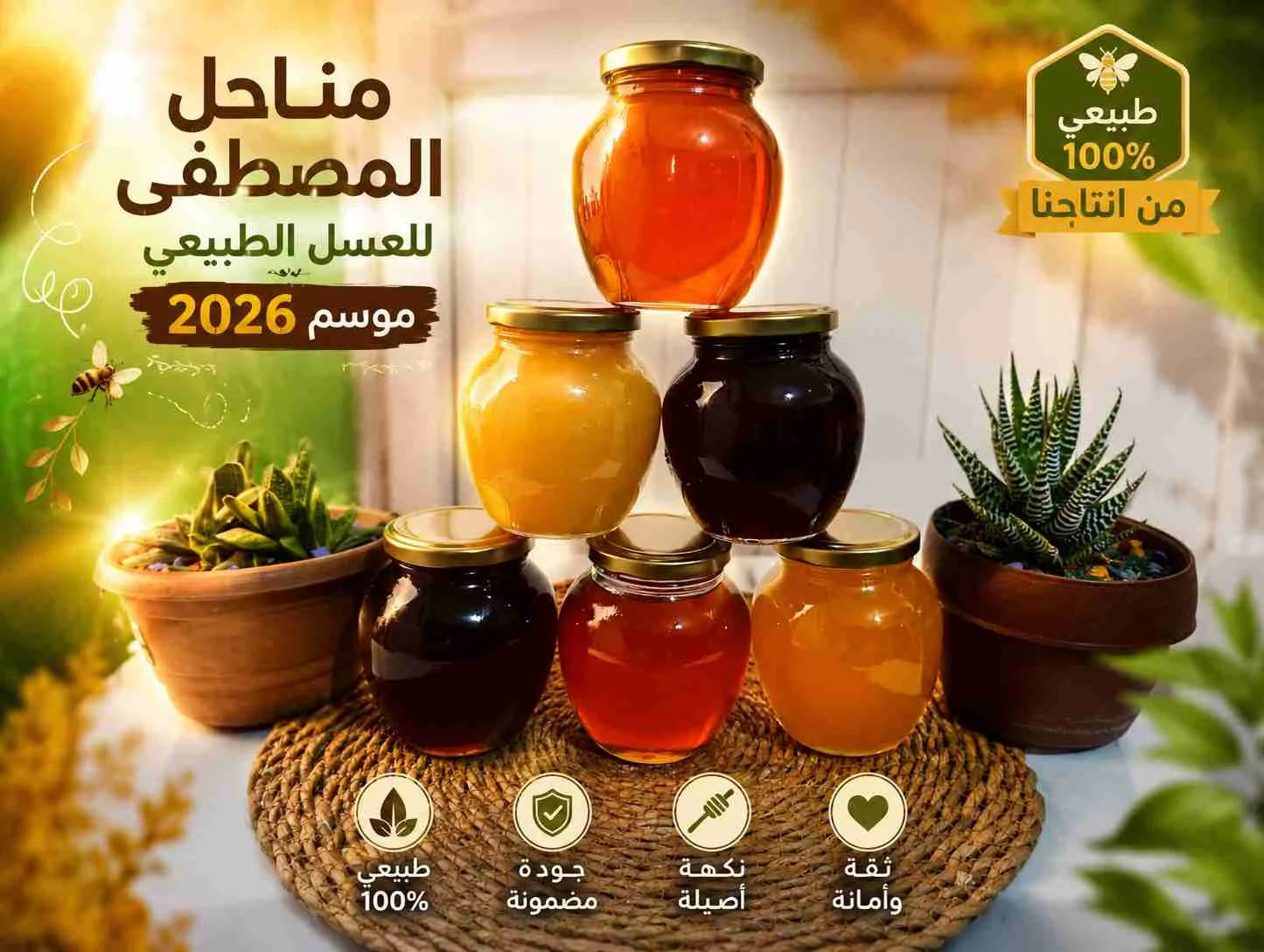 مناحل المصطفى للعسل الطبيعي - الدانا