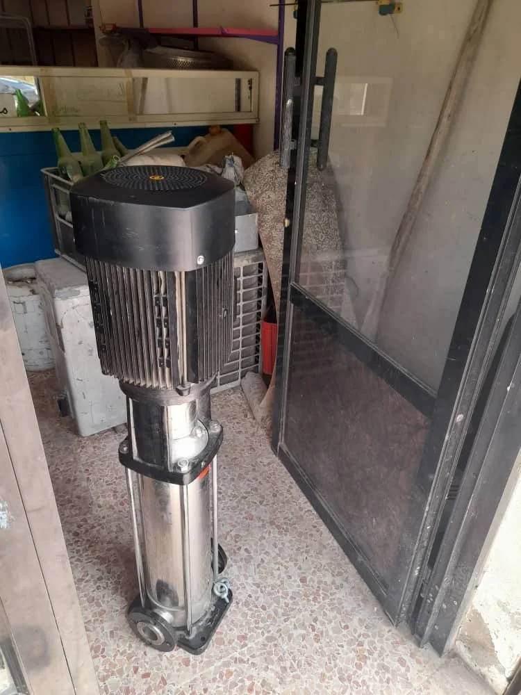 مضخة مياه طاردة مركزية عامودية متعددة المراحل (Vertical Multistage Centrifugal Pump) - جبلة