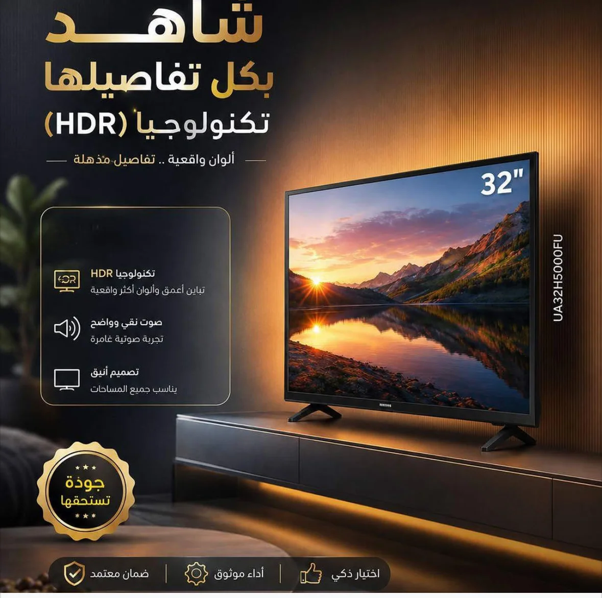 شاشة من سامسونغ 32 بوصة - دمشق
