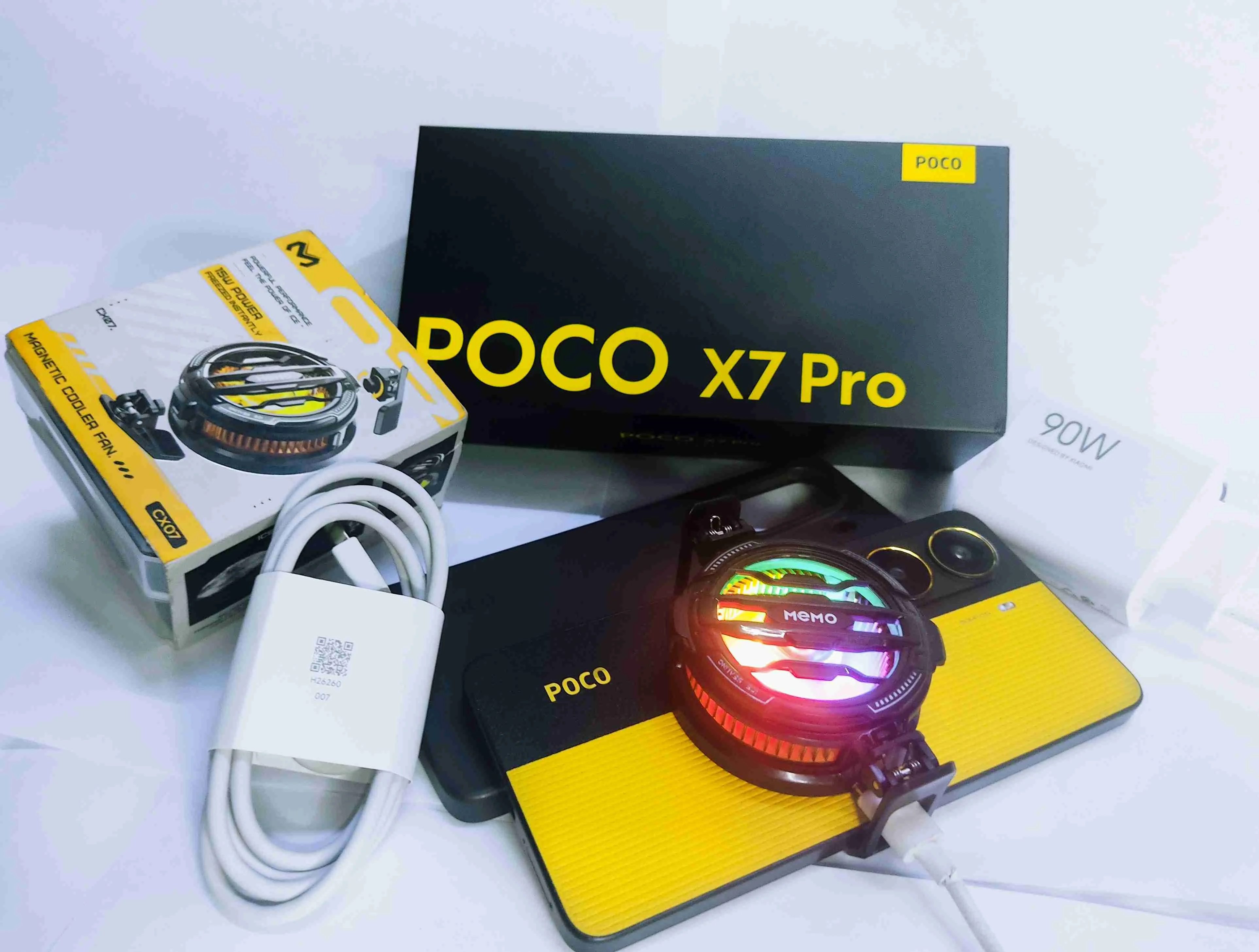 موجود للبيع: POCO X7 Pro 512/12 yellow/black - Damascus - صورة 6