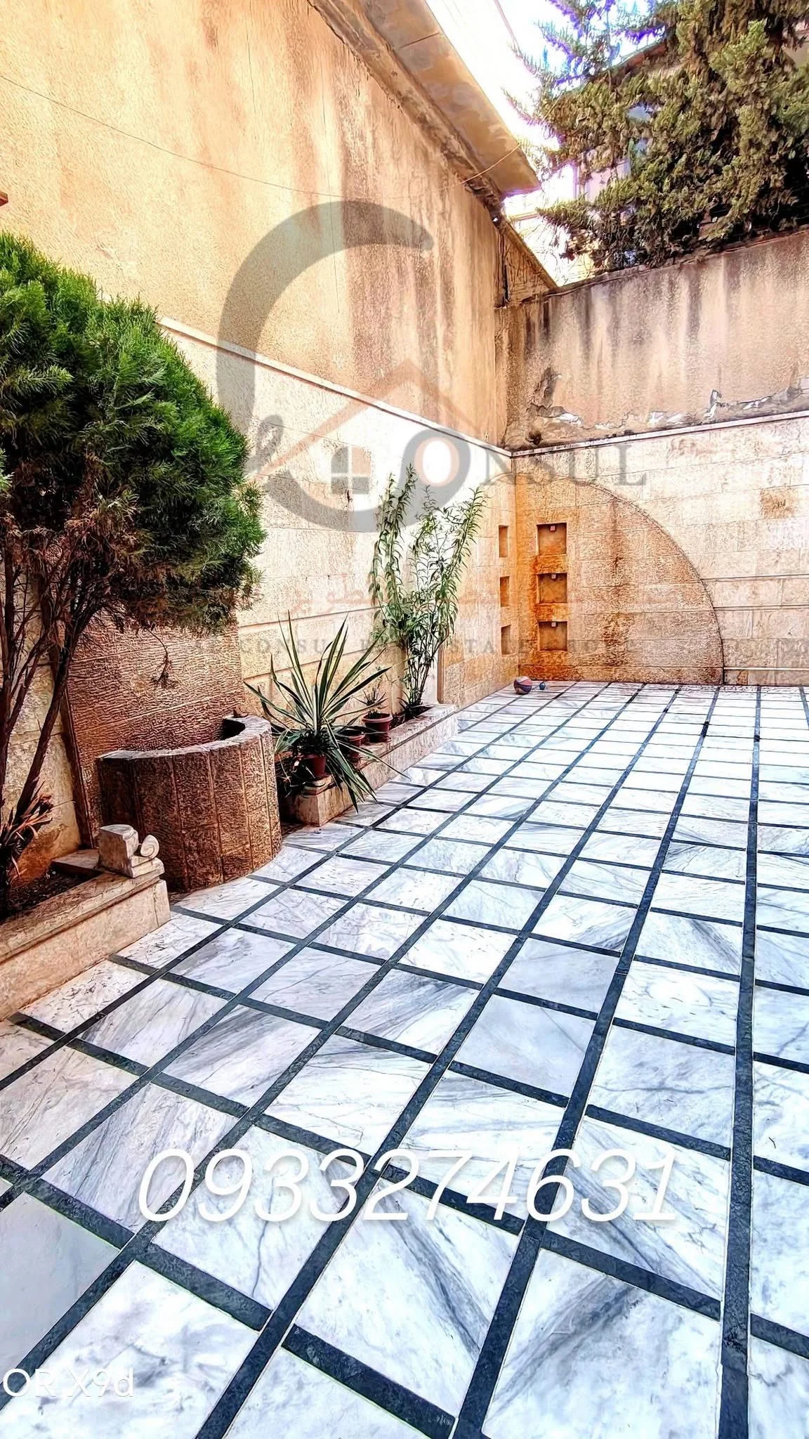 شقة ارضية بمساحة 400 م - حلب - صورة 3