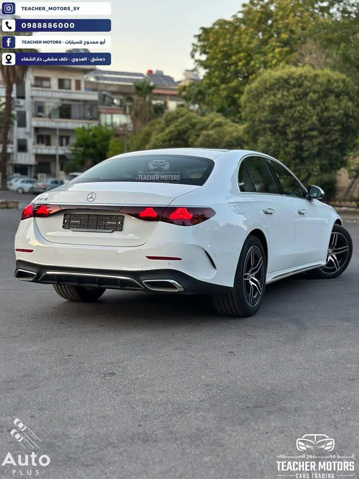 Mercedes E 200 AMG Line - دمشق - صورة 5