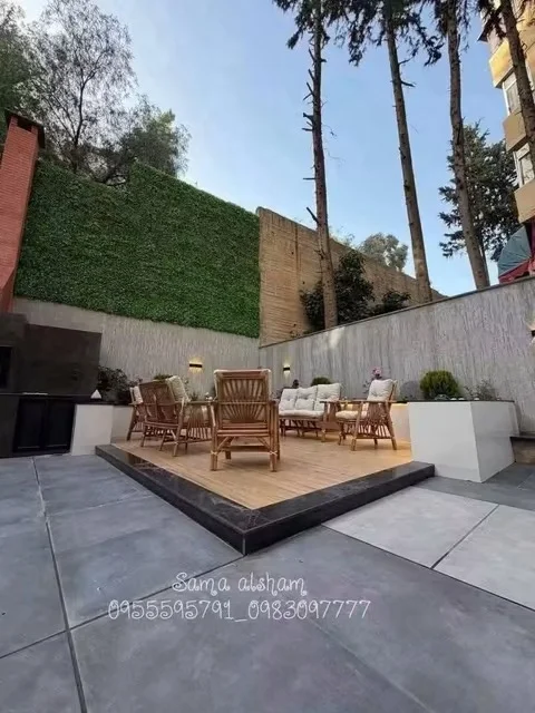 شقة ارضية بمساحة 460 - دمشق - صورة 3