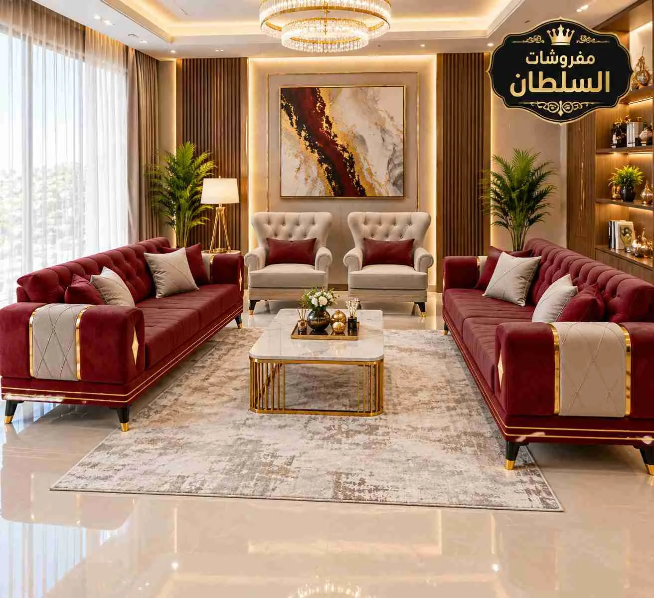 طقم سبور تركي يفتح تخت وصندووق - عربين - صورة 3