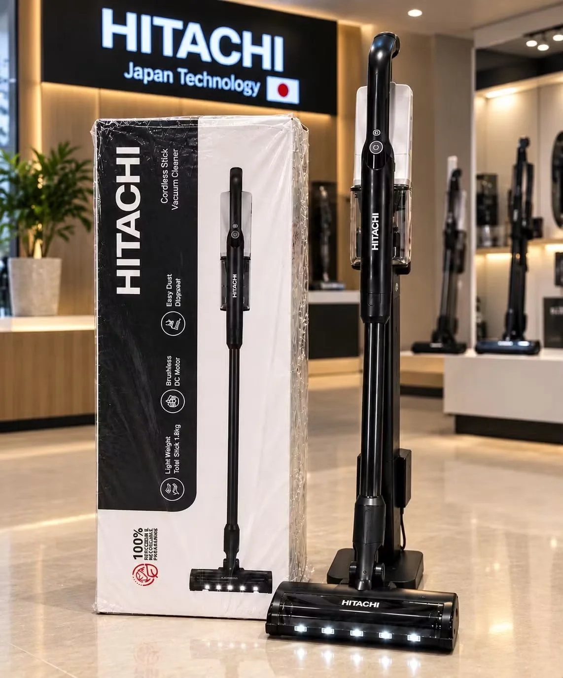 مكنسة Hitachi اللاسلكية - دمشق