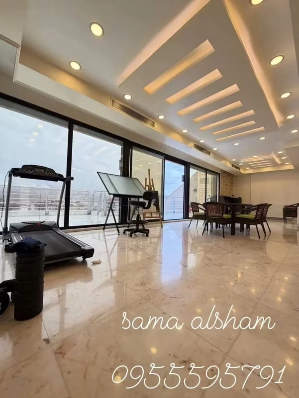 شقة + تراس بمساحة داخلية 600 م - دمشق - صورة 2