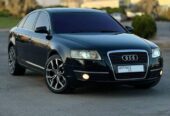 Audi a6لون اسود