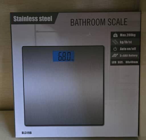 ميزان شخصي ستانلس BATHROOM SCALE ♥️♥️