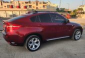 Bmw x6لون احمر