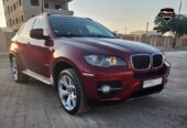 Bmw x6لون احمر