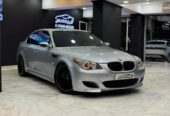 Bmw m5لون فضي