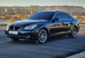 BMW E60 520iلون اسود