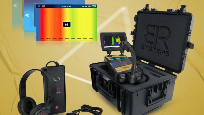 جهاز رويال انالايزر برو 6000 للكشف عن الذهب والمعادن الثمينة والكهوف والفراغات