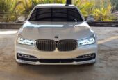 Bmw 740li لون ابيض